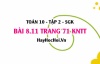 Bài 8.11 trang 71 Toán 10 tập 2 Kết nối tri thức: Đếm số chia hết cho 5
